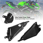 Carbon Side Frame Cover Panel Fairing Cowl For Kawasaki Z650 Ninja 650 2017-2020 Generic