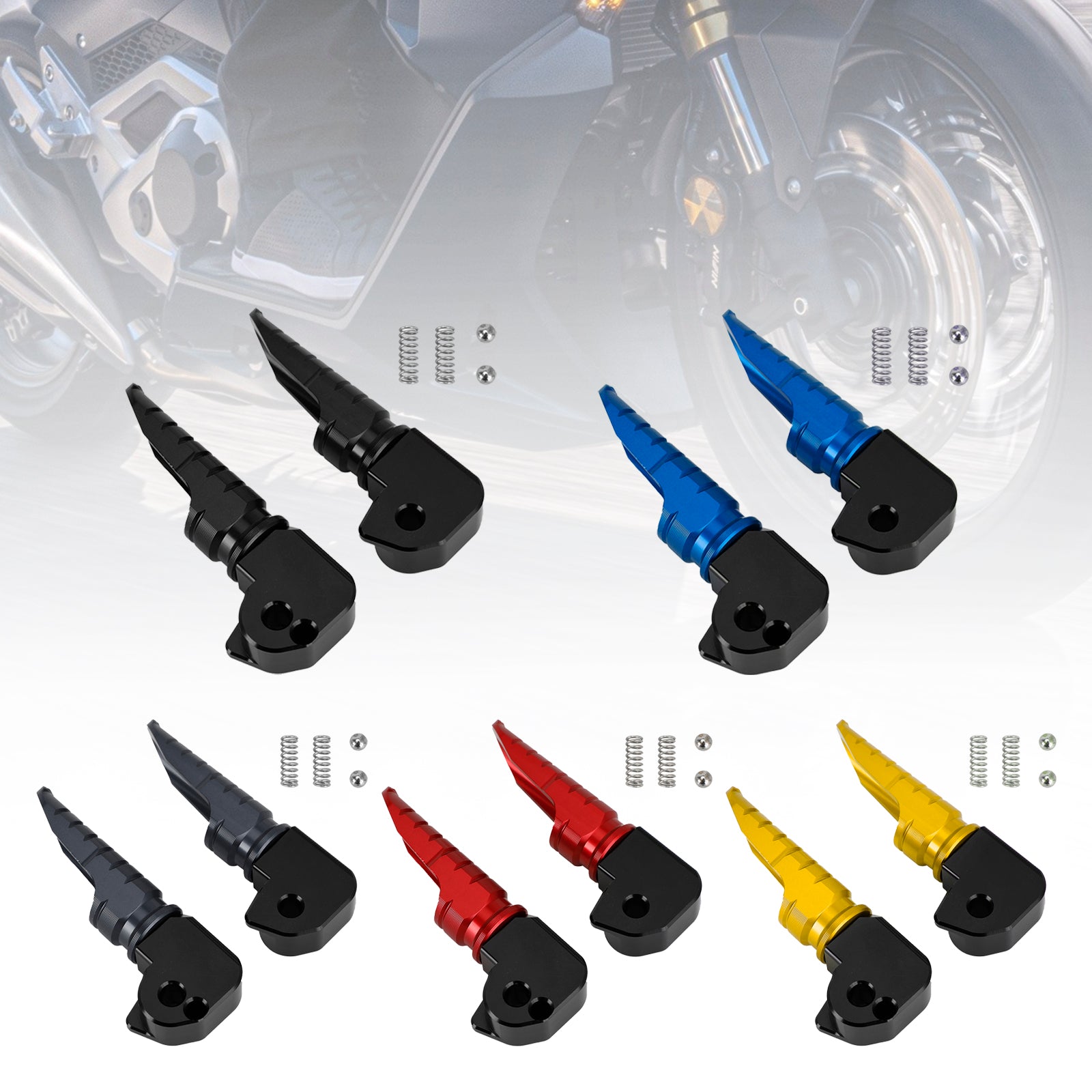 Pedane posteriori Pedana adatta per HONDA FORZA 750 NSS 750 2021-2022