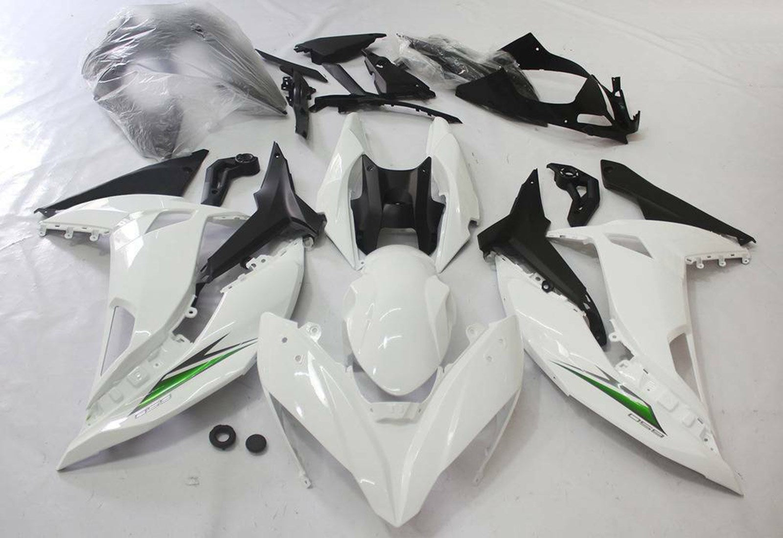 Amotopart Kawasaki Ninja 650 EX650 2017-2019 Amotopart フェアリングキット プラスチック