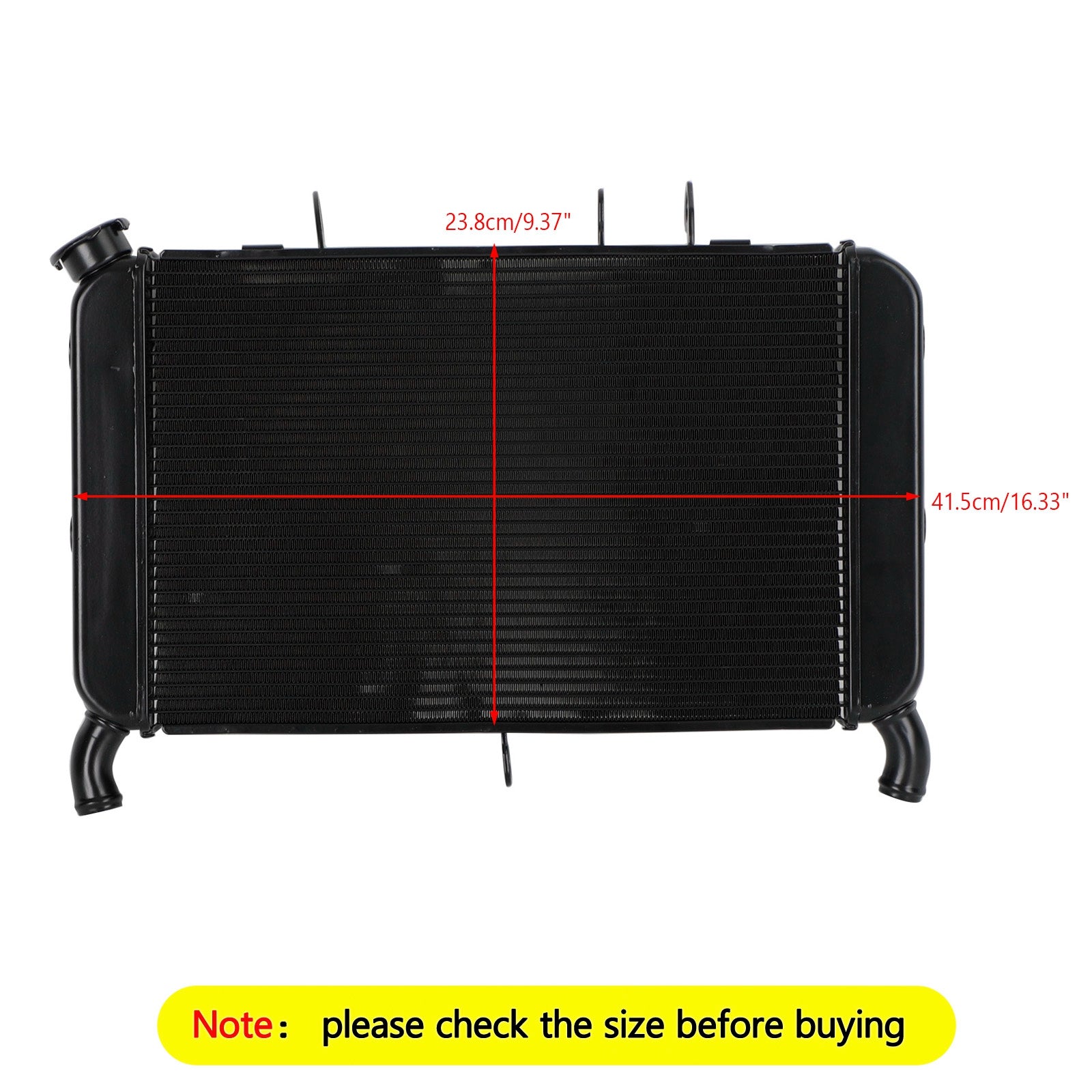 Aluminum Radiator Cooling Cooler Fit For Yamaha MT09 FZ09 MT-09 2017-2020 Generic