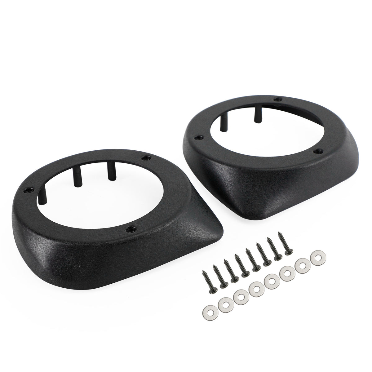 6.5" Speaker Boxes Pod Fit For Touring Road King Lower Fairing 1993-2022 Generic