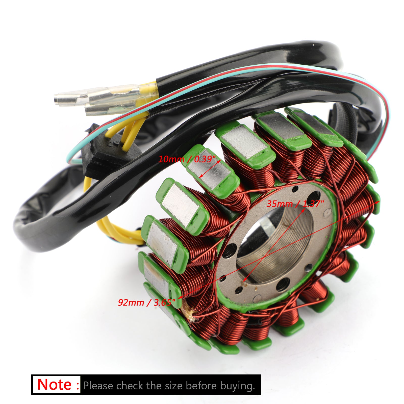 Bobine d'alternateur magnéto Stator 18 pôles pour Honda XR 250 L XR250L 1991-1996