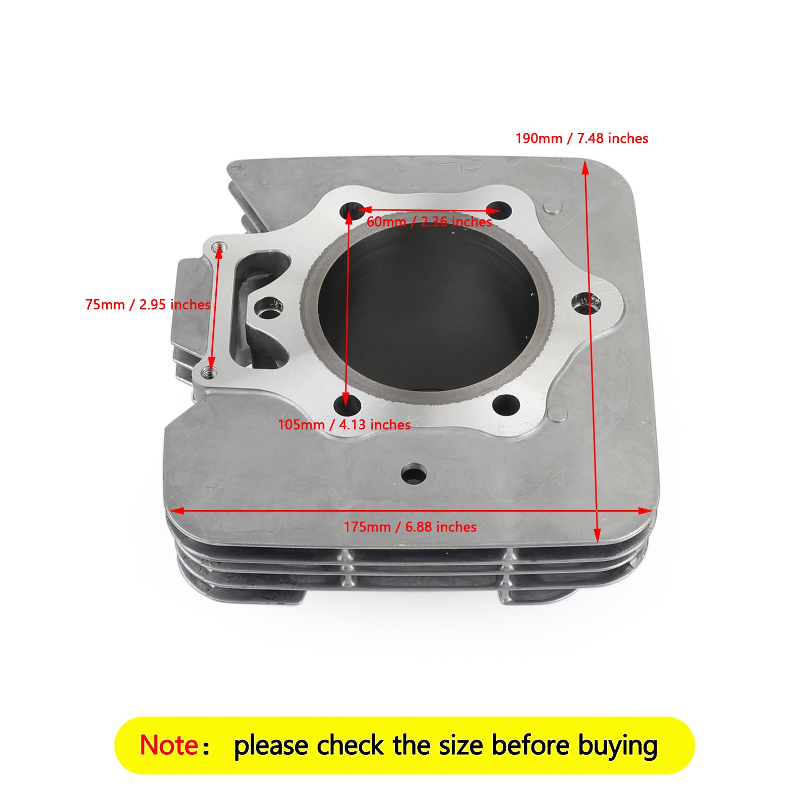 Honda TRX450 S/ES/FE/FM Foreman 450 1998-2004 Kit de joint de piston de cylindre DHL Express Shipping