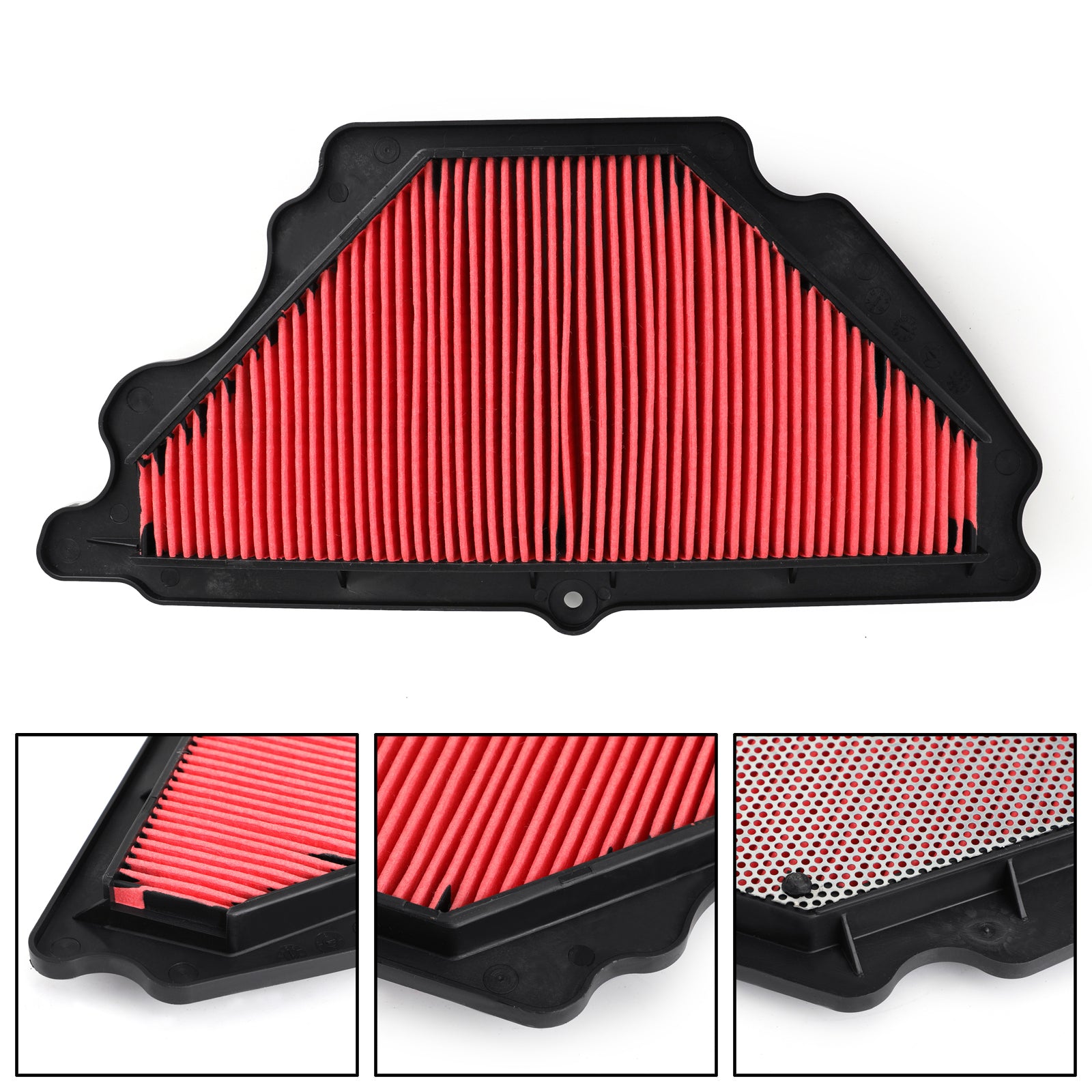 Air Filter Element Fit for Kawasaki Ninja ZX-6R ZX600 2007 2008 P/N.11013-0016