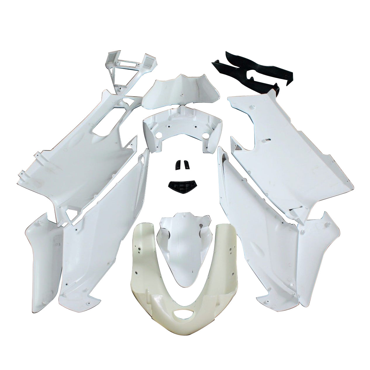 Amotopart 2005–2006 Ducati 999/749 Verkleidungs-Set, unlackiert