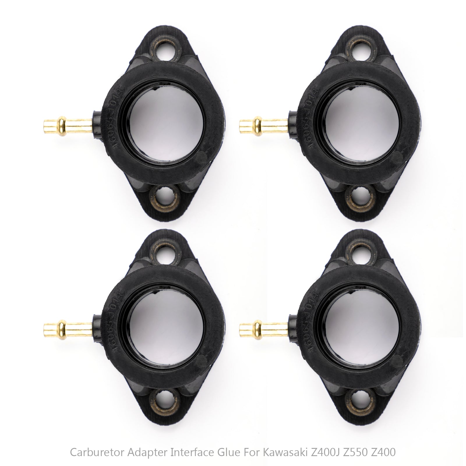 Bottes de collecteur d'admission Carb, 4 pièces, pour Kawasaki Z400 Z500 KZ550 16065 – 1014