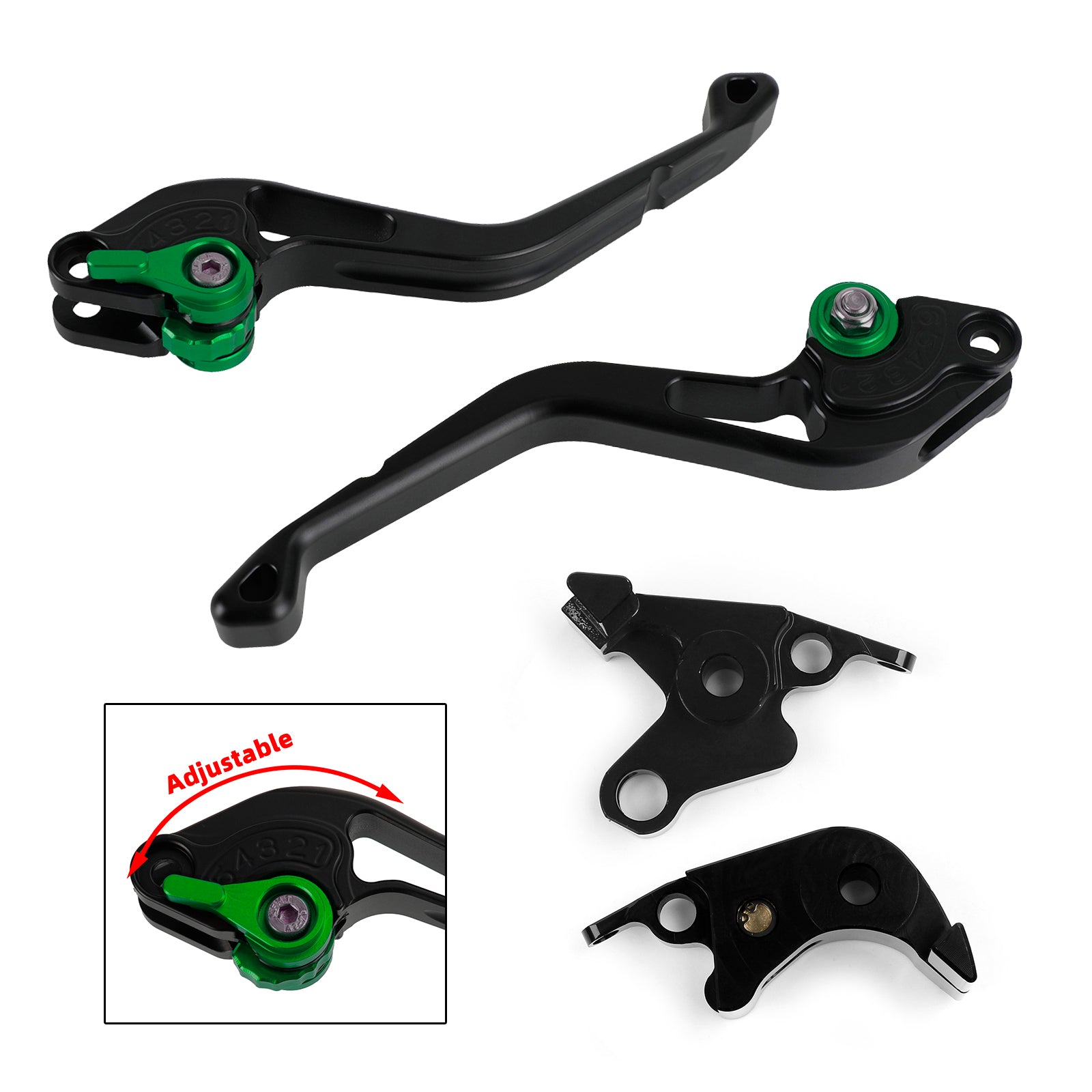 Nouveau levier de frein d'embrayage court adapté pour Suzuki B-KING 2008-2011