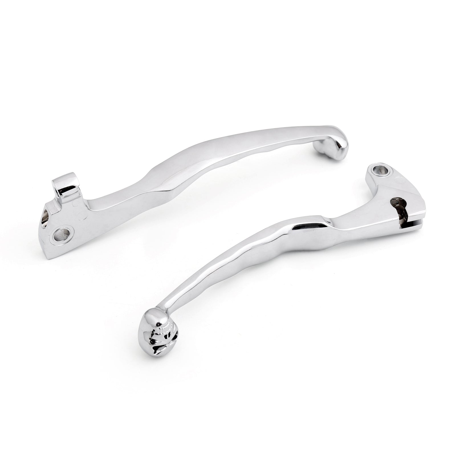 Brake Clutch Levers For Yamaha XV 250 535 700 750 1000 1100 Chrome Generic