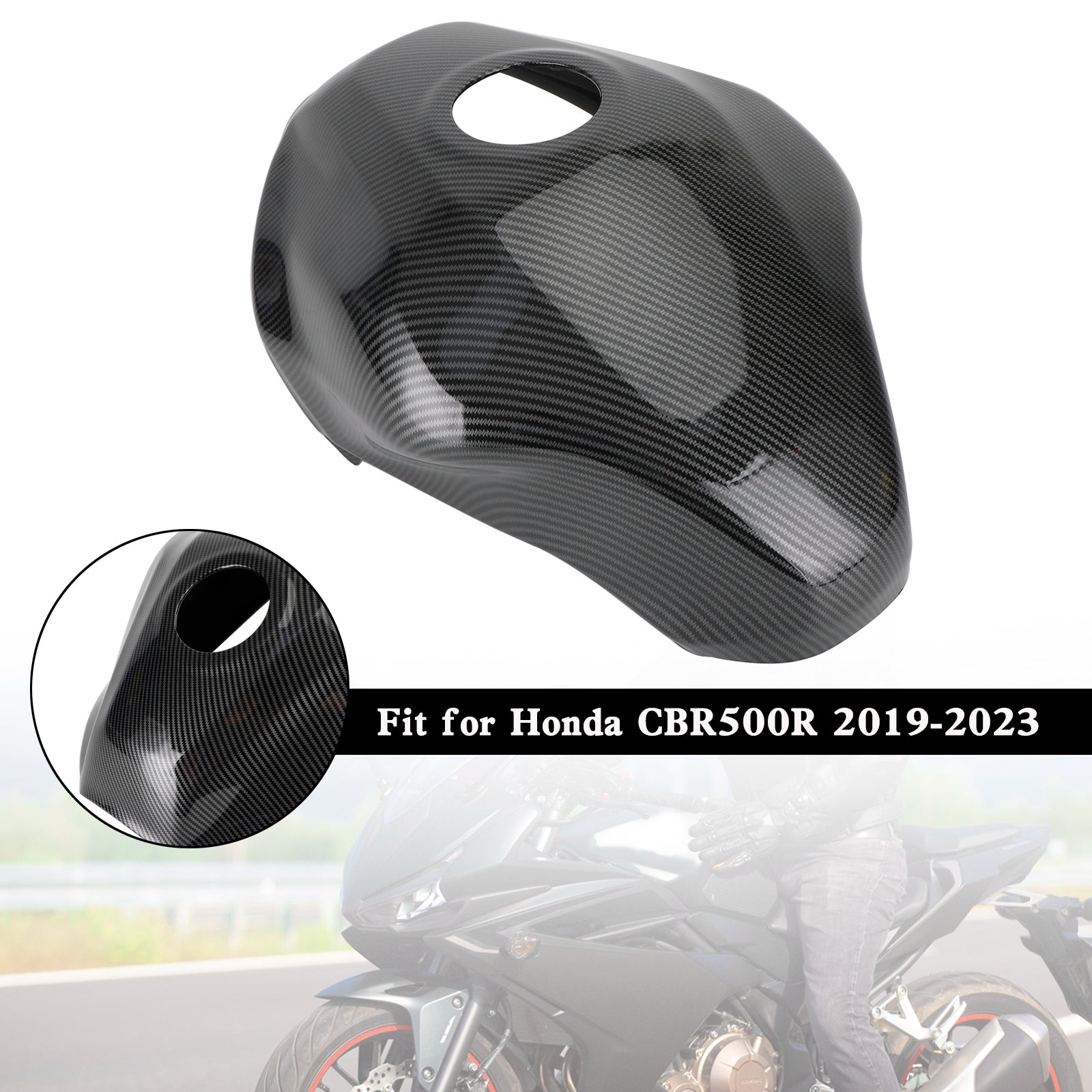 Gas Tank Cover Guard Fairing Protector For Honda CBR500R 2019-2023