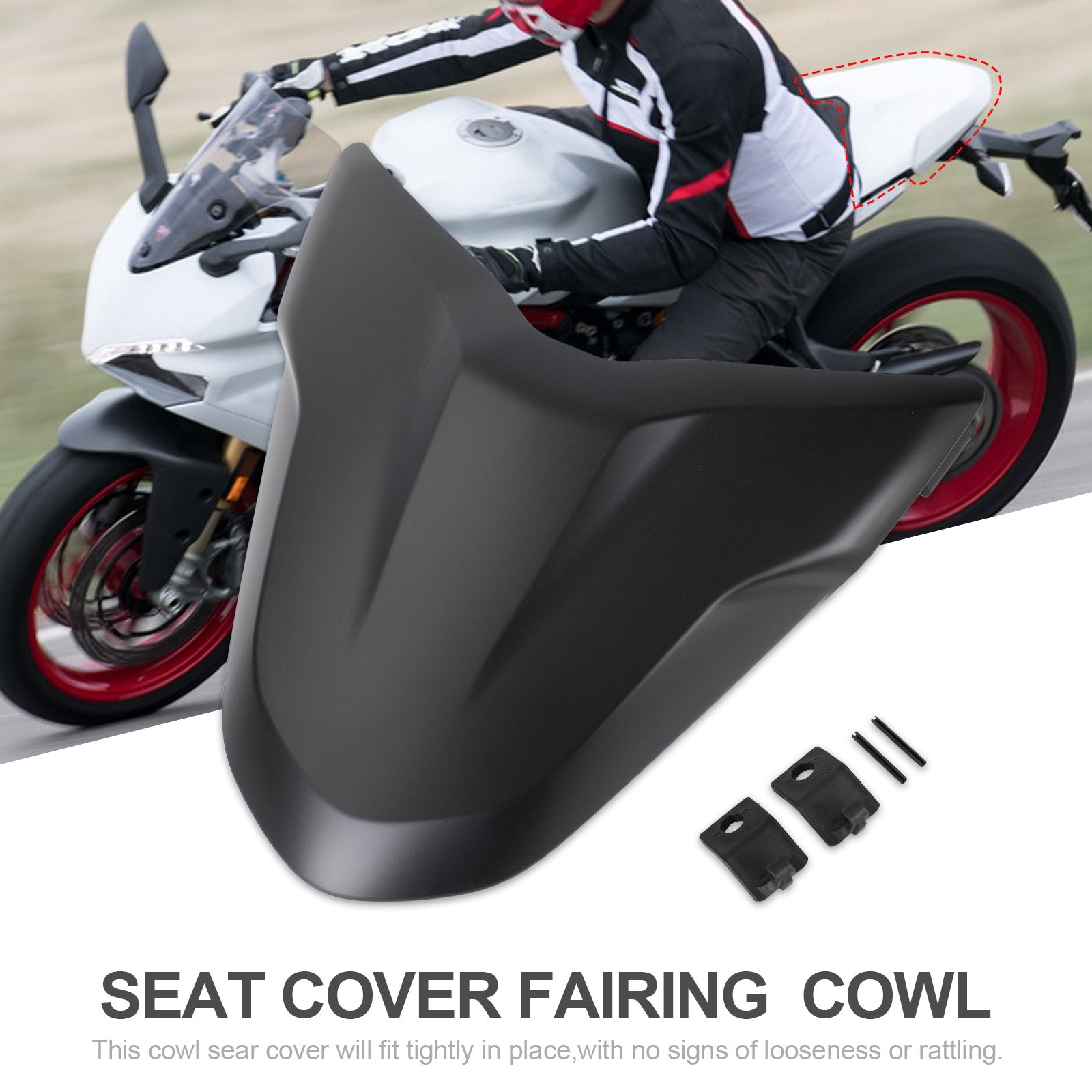 Tail Rear Seat Cover Fairing Cowl For Ducati Supersport 939 950 All Year Generic