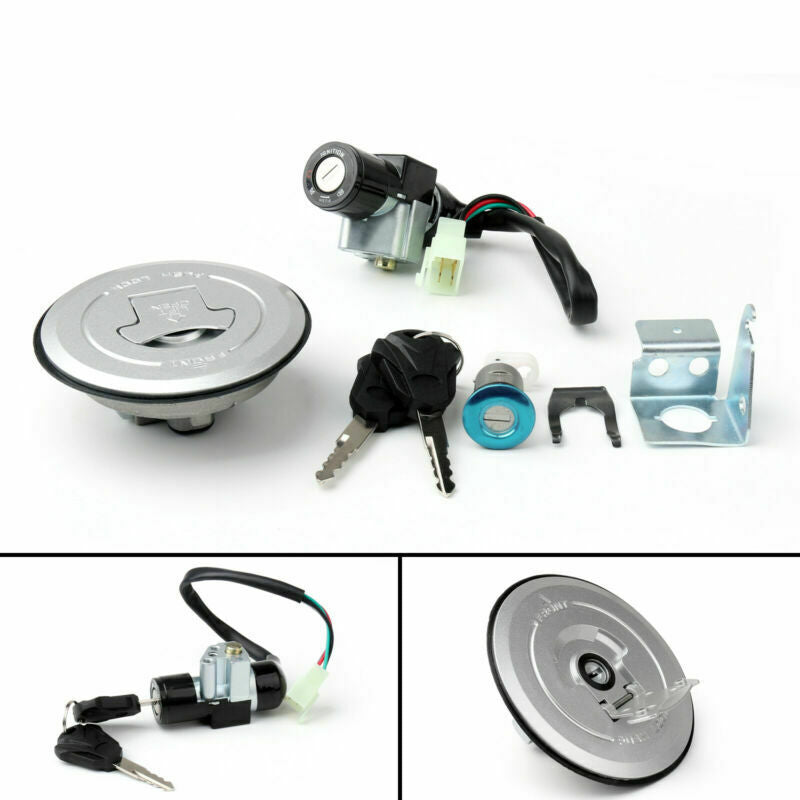 14-15 Honda Grom 125 AC MSX125/Motrac M2 & M3/Skyteam M3 Ignition Switch Lock & Fuel Gas Cap Key Set