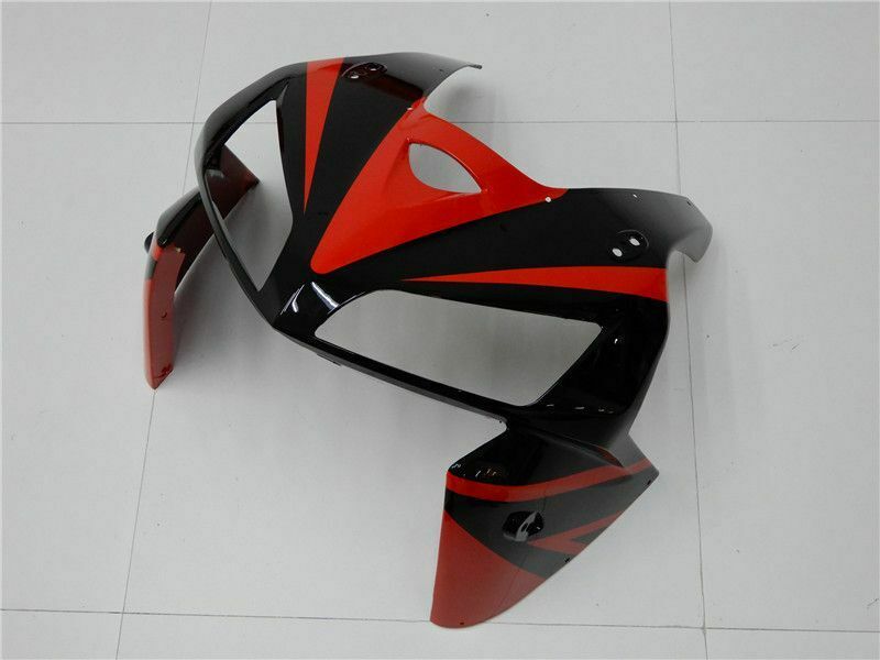 Kit de carénage Amotopart 2005-2006 CBR600RR Honda noir rouge