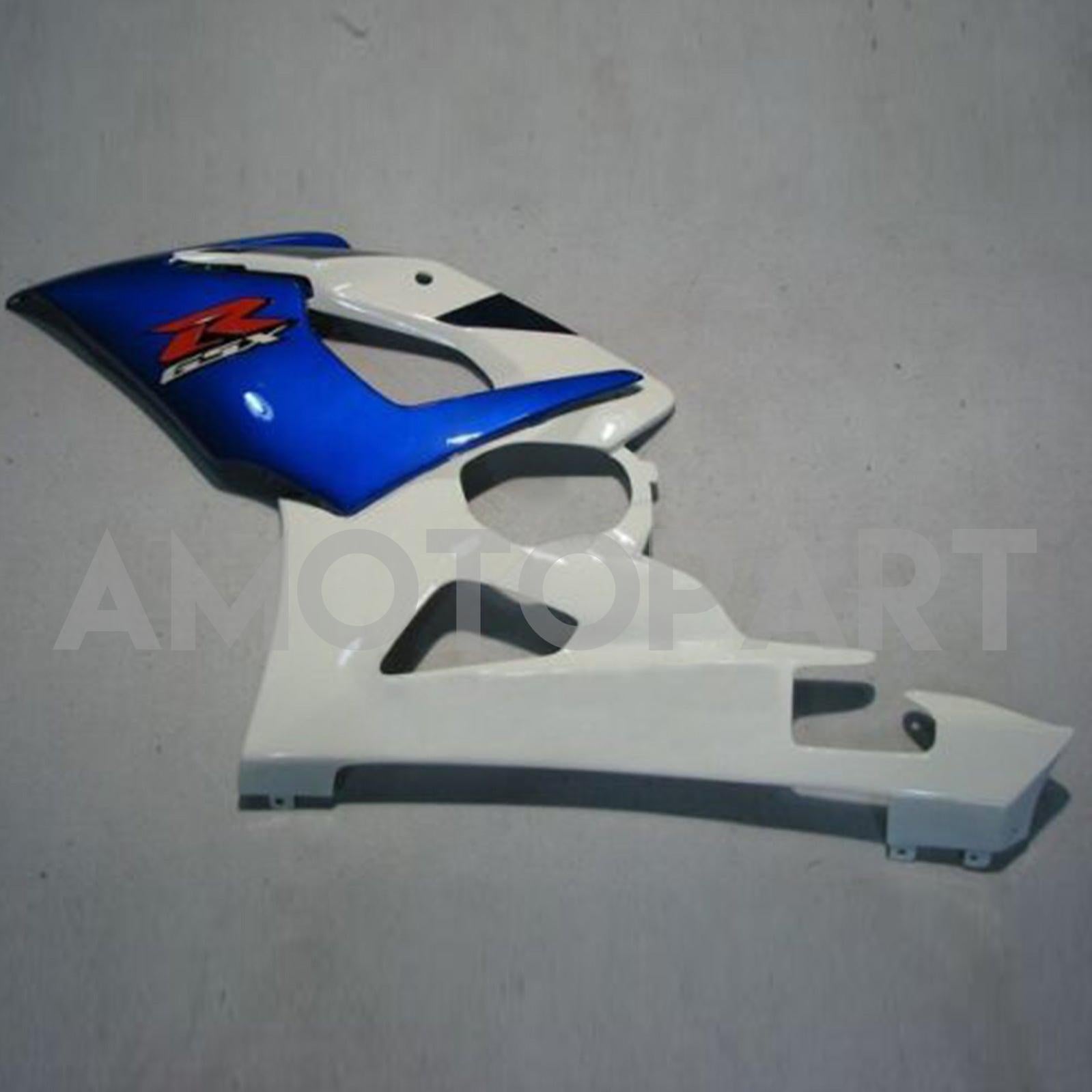 Amotopart 2005-2006 Suzuki GSXR 1000 Blue&White Fairing Kit