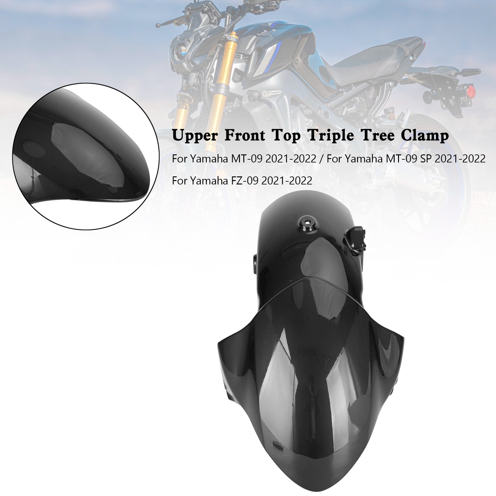 Front Fender Mudguard Fairing For Yamaha MT-09 FZ-09 MT09 SP 2021-2022