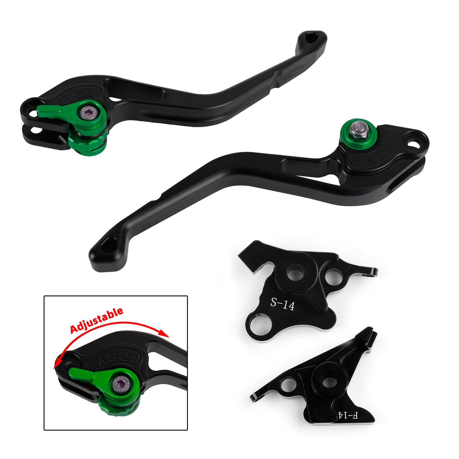 NEW Short Clutch Brake Lever fit for Suzuki GSF650 GSX1250 GSXR1300 DL1000