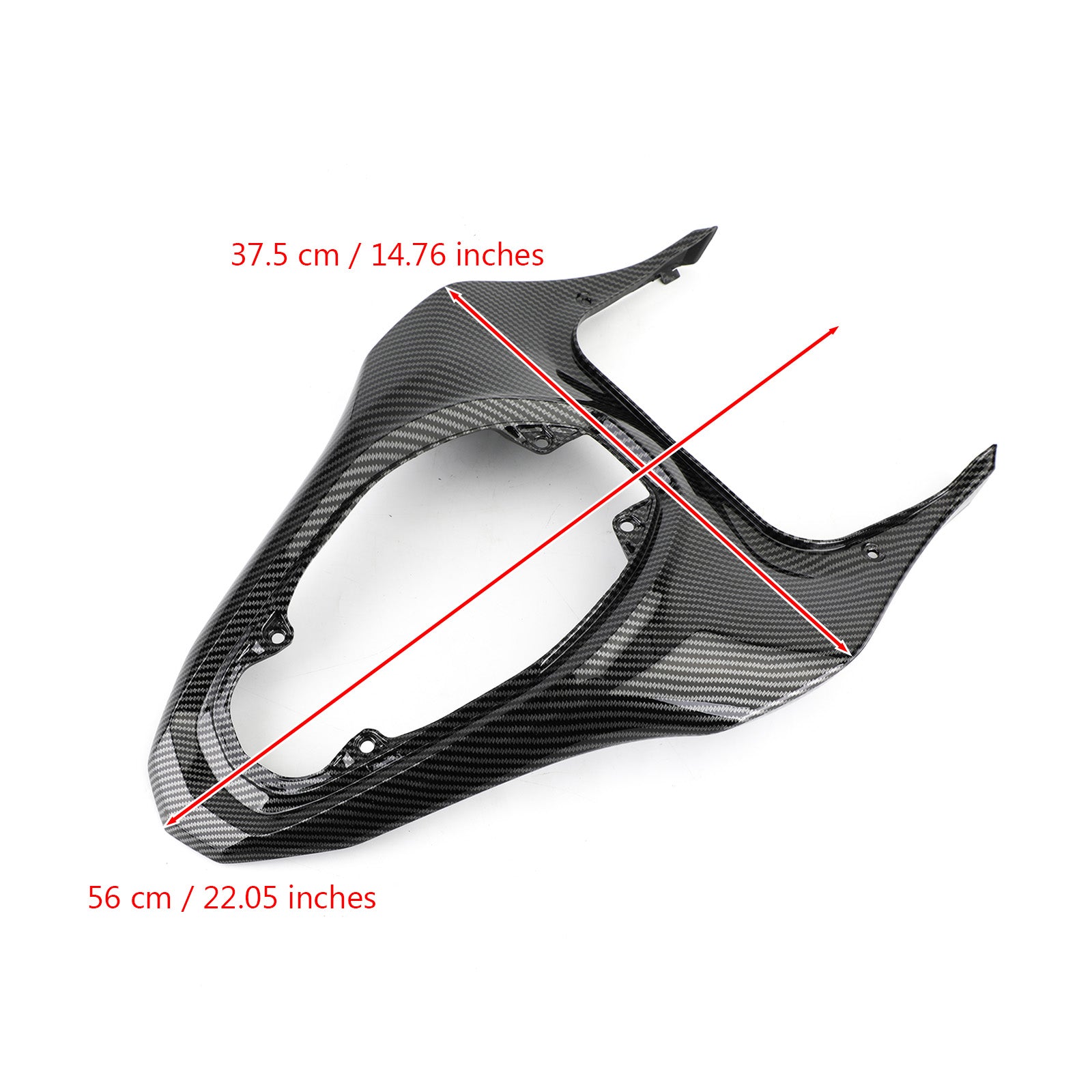 Motorcycle Rear Seat Fairing Cover Cowl Fit for Kawasaki Z900 2017-2019 Carbon