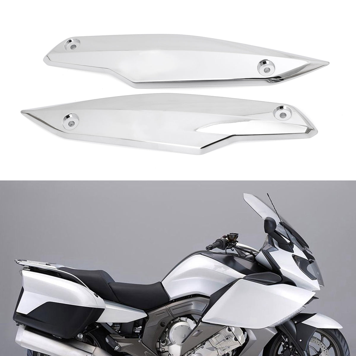 Motorcycle Windshield Windscreen Plating Pressure Plate For BMW K1600GTL Generic