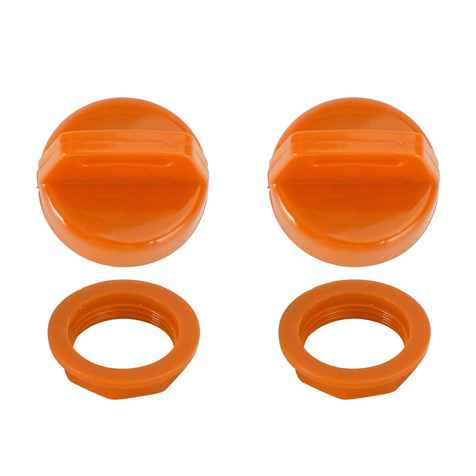 2x Ignition Key Cover 5433534 For Polaris Switchback 800 Rush 600 Pro RMK Orange Generic