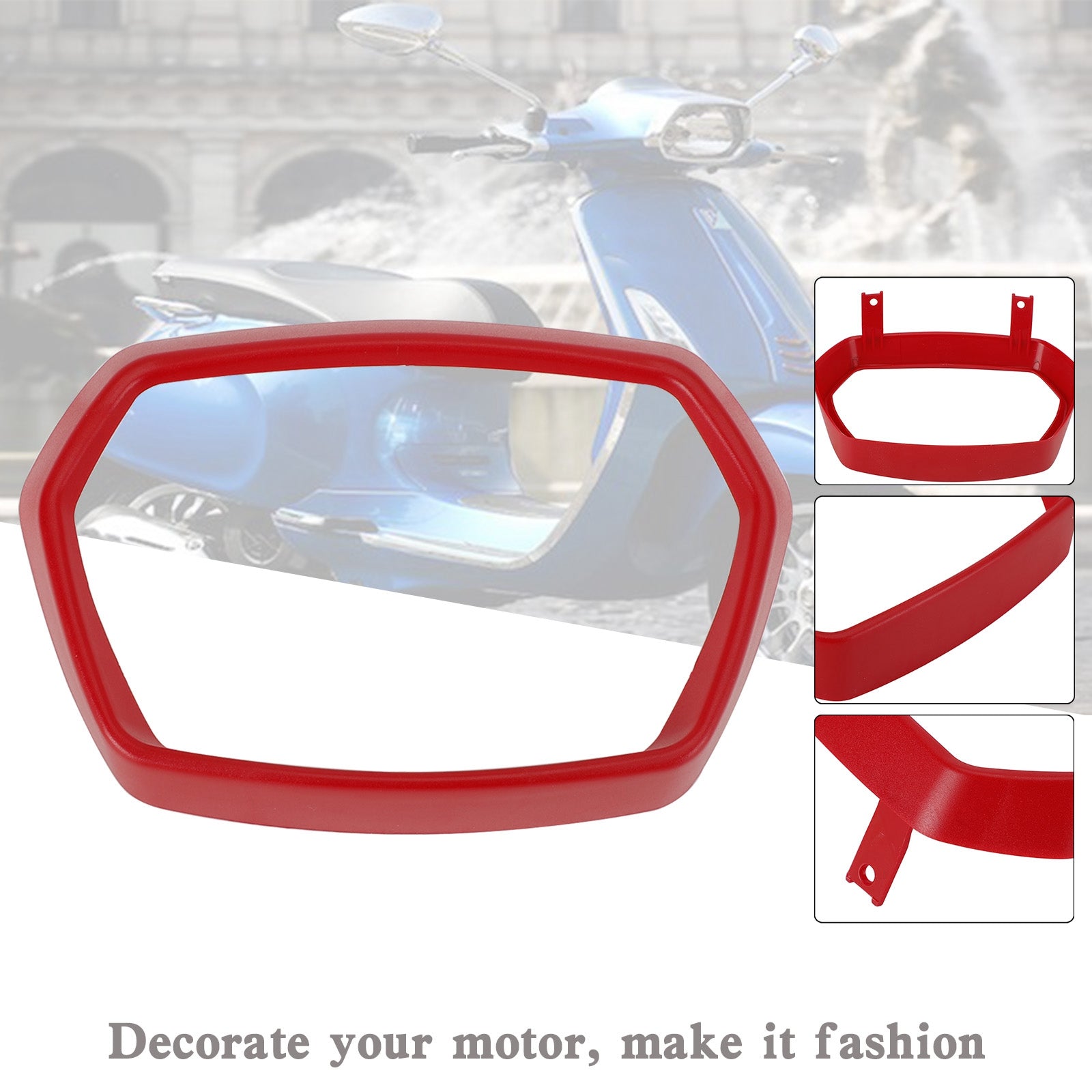 Headlight Bezel Trim Rim Cap Guard Cover For vespa Sprint 150 2016-2022