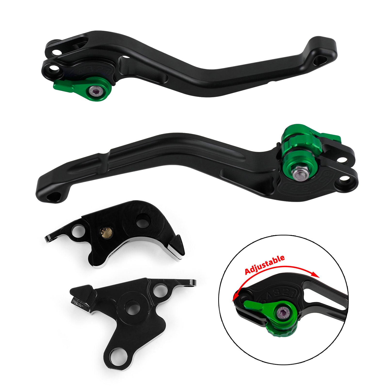 Nouveau levier de frein d'embrayage court adapté pour Suzuki B-KING 2008-2011