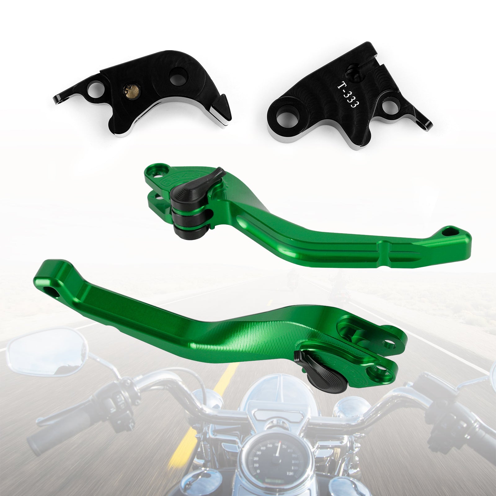 Levier de frein d'embrayage court CNC adapté pour DAYTONA 675 SPEED TRIPLE