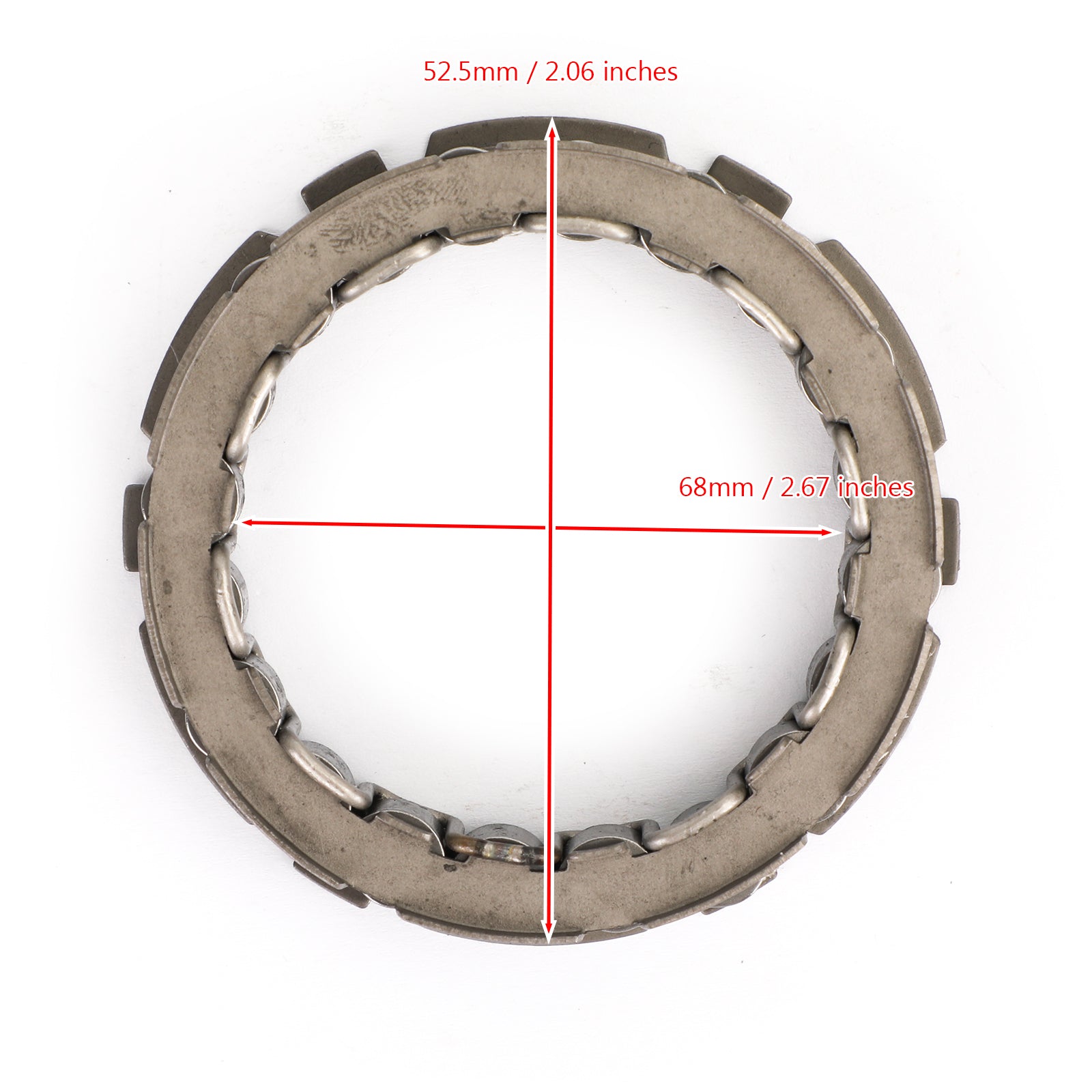 Roulement d'embrayage de démarreur unidirectionnel adapté à la BMW F650 GS/CS F700GS F800GS/R/S/ST 99-16