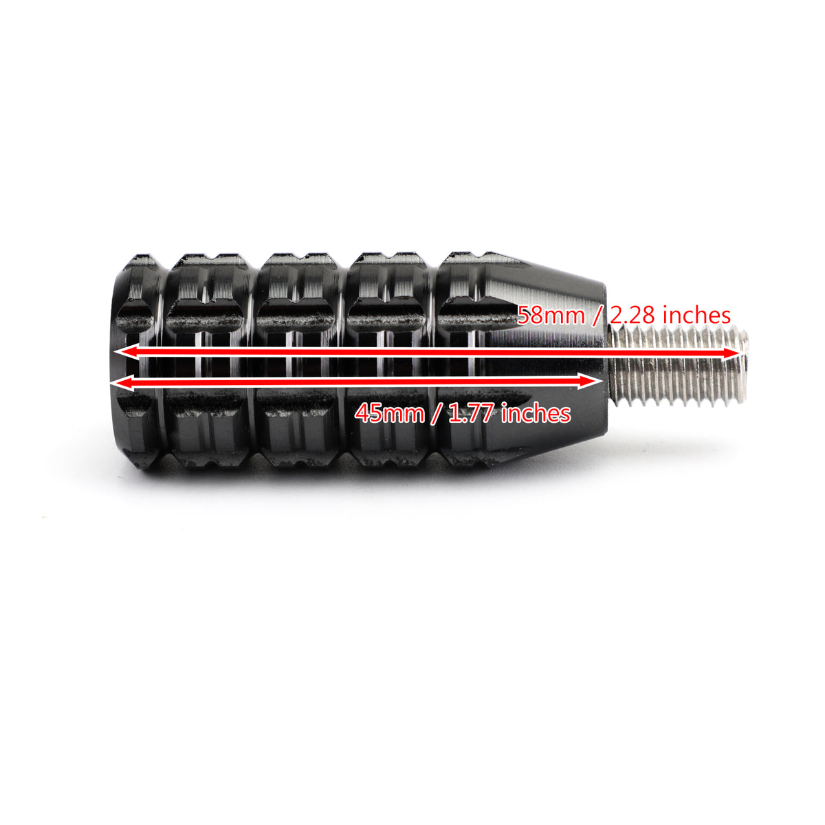 Black Shift Gear Lever Tip Pedal for Bonneville T100 T120 2016-2020 Generic
