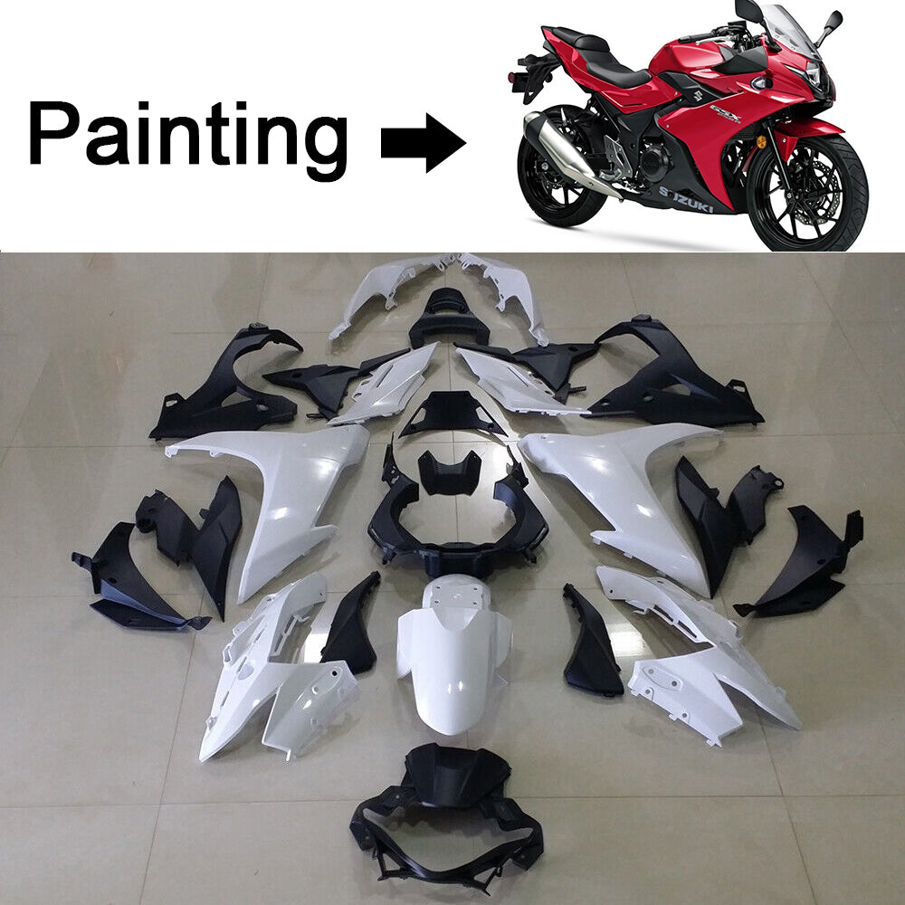 Amotopart 2017-2020 Suzuki GSX250R Fairing Red Kit