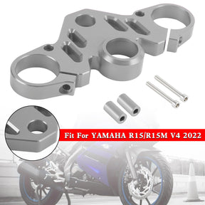 CNC Aluminum Upper Front Top Triple Tree Clamp For YAMAHA R15 V4 R15M 2022 Generic