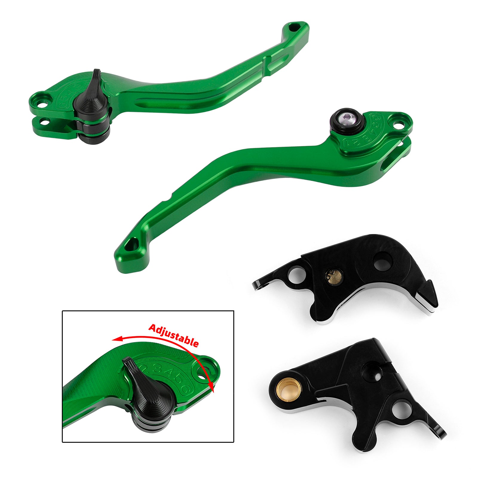 CNC Short Clutch Brake Lever fit for Suzuki GSXR600 750 06-10 GSXR1000 05-06