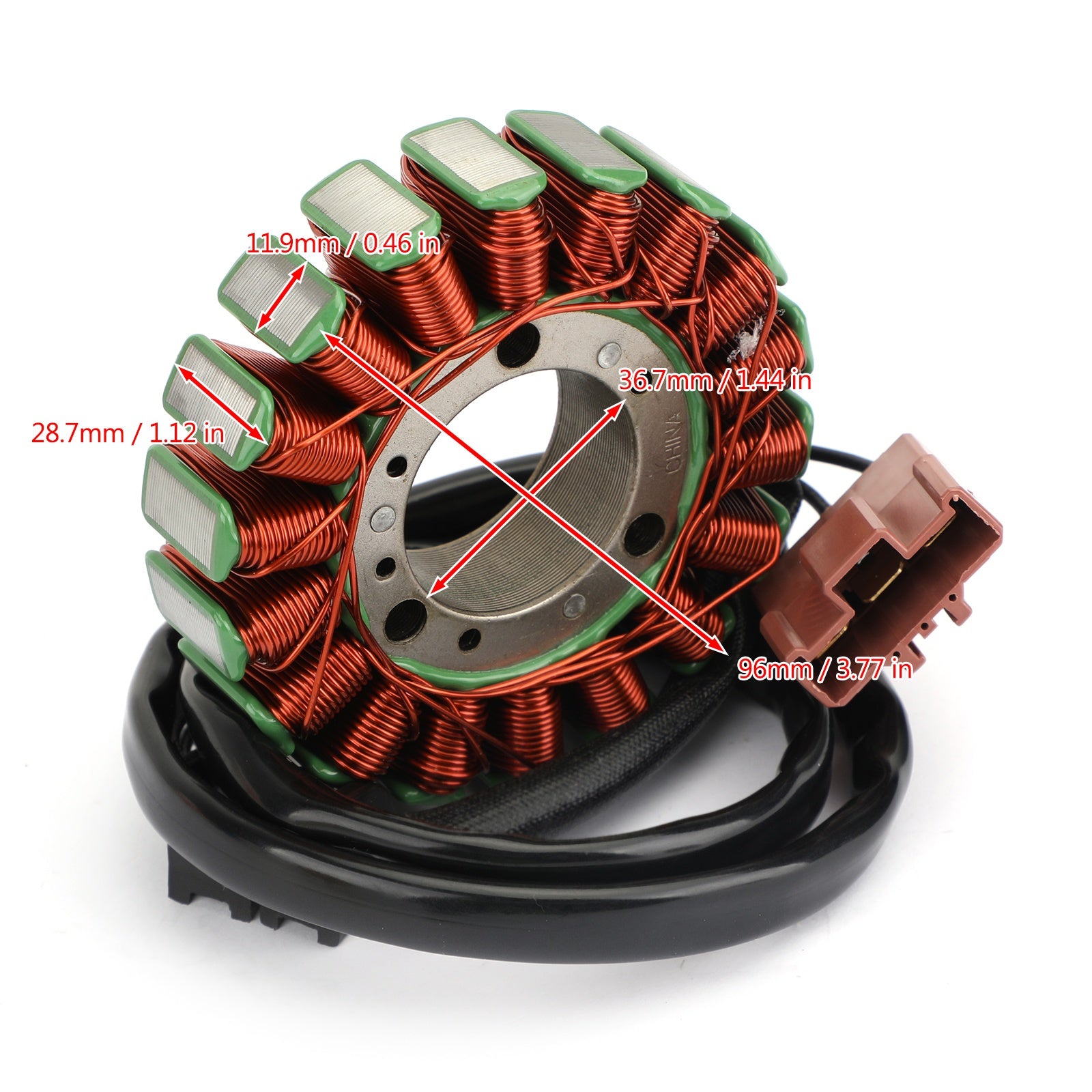 GÉNÉRATEUR DE STATOR pour Piaggio Beverly 400 500 X9 X8 98-2012 58080R 82736R 58039R via fedex