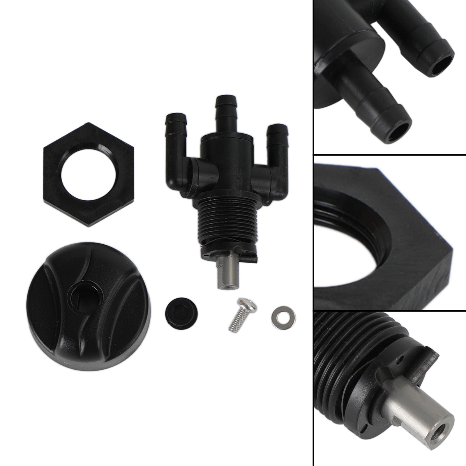 Fuel Shutoff Valve Petcock 3-Way fit for Polaris Xplorer 300 400 400L 7052154 Generic