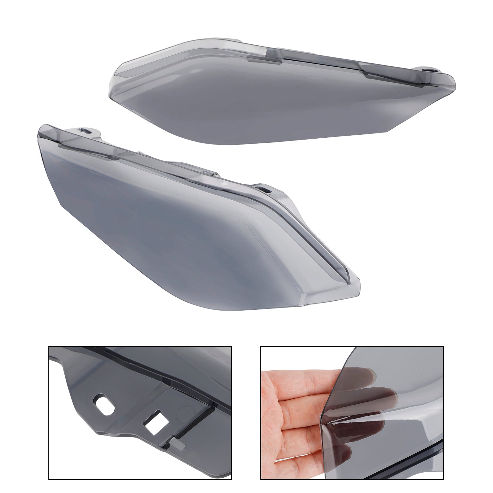 Protector embellecedor deflector de calor de aire de marco medio apto para modelos Touring y Trike 09-16