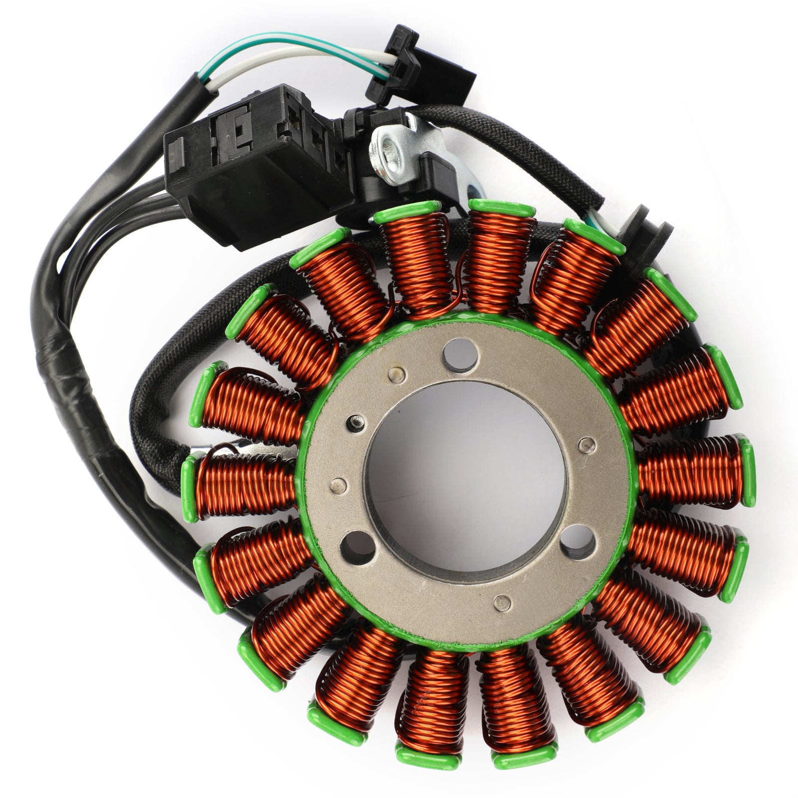 Bobine de Stator de générateur 18 pôles pour Kawasaki EX300 EX250 Ninja 13-17 ER250 ER300 Fedex