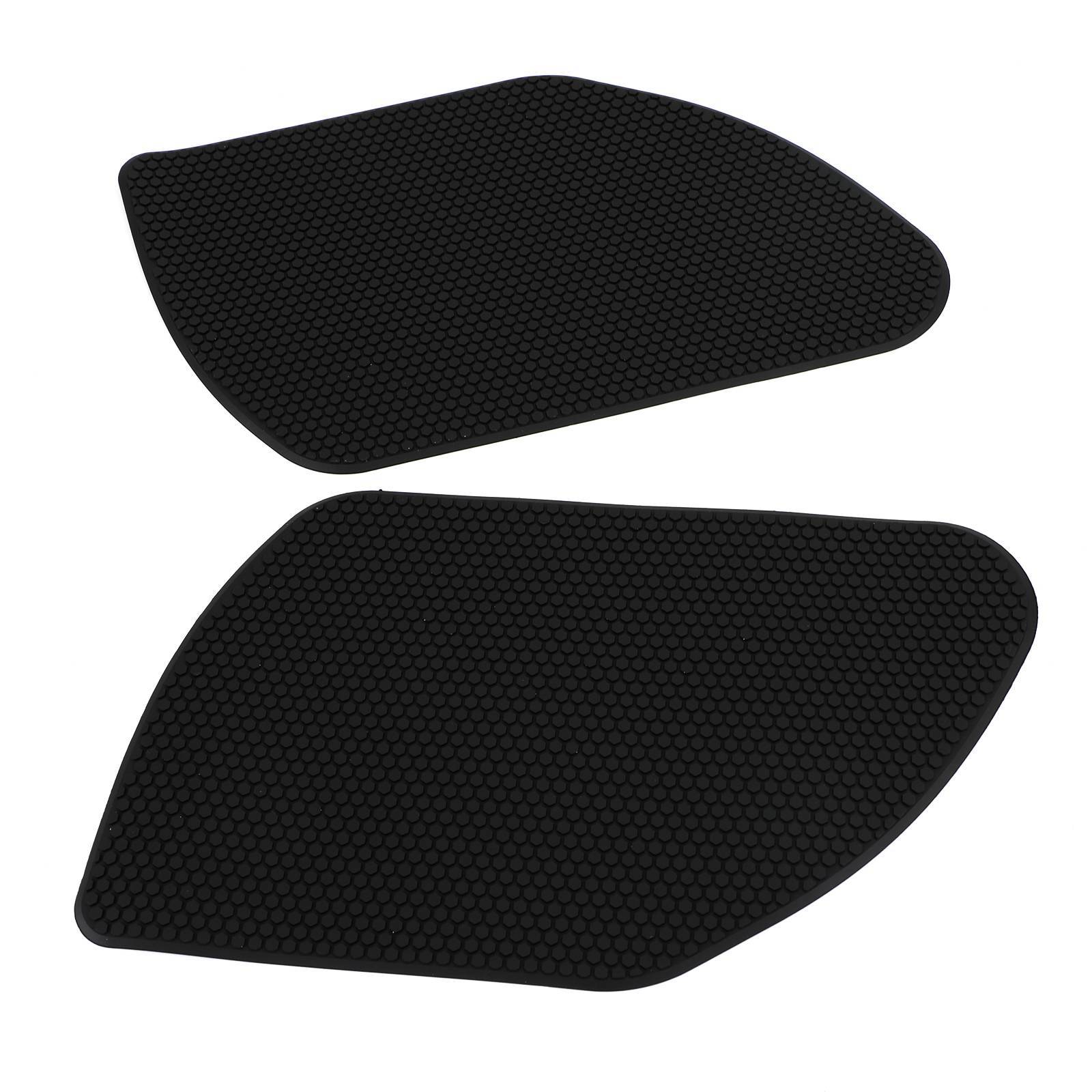 Schwarz Suzuki Aufkleber Tank Traction Pad Side Gas Kniegriffschutz Passend für Suzuki DL1000 V-Strom 1000 XT 17-19 V-Strom 1000 ABS 14-17 Schwarz