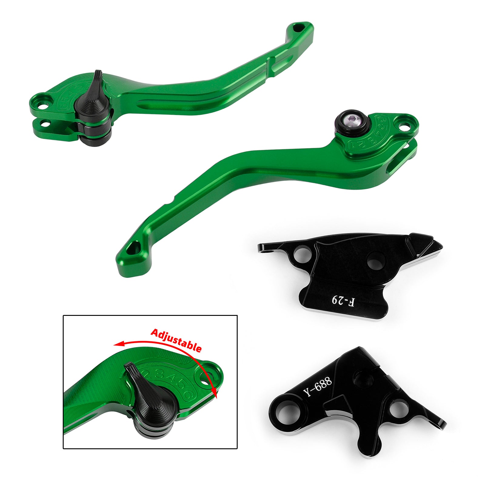 CNC Short Clutch Brake Lever fit for Honda CBR600RR 03-06 CBR954RR 02-2003