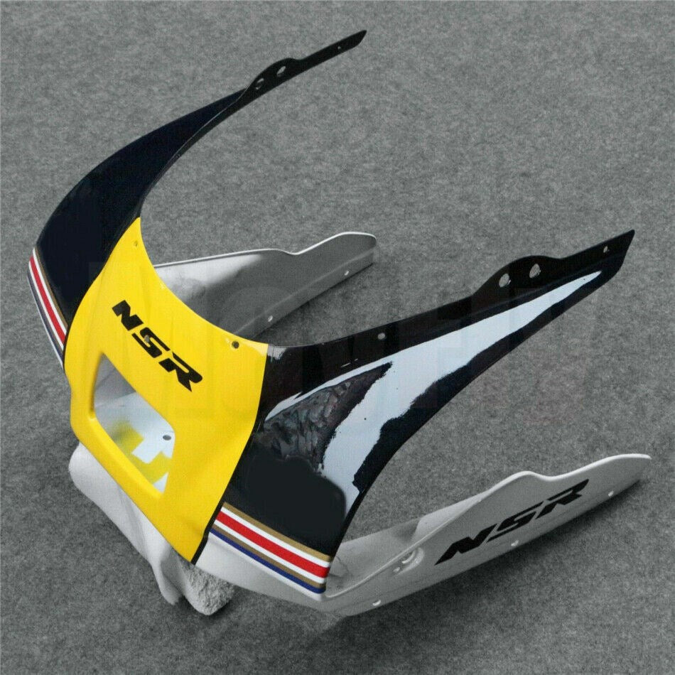 Amotopart Honda NSR250R 1988-1989 Black&White Fairing Kit