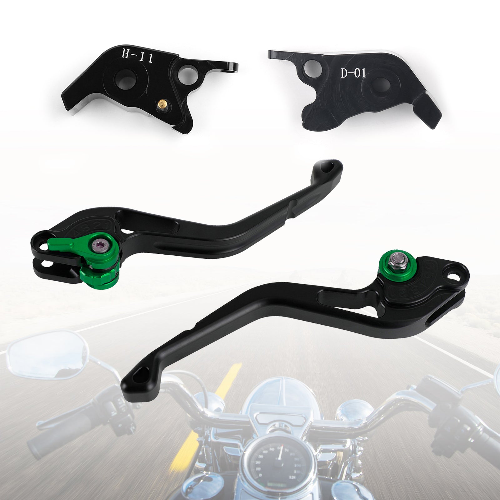 NUEVA palanca de freno de embrague corta adecuada para Ducati HYPERMOTARD 1100/S/EVO SP 07-12