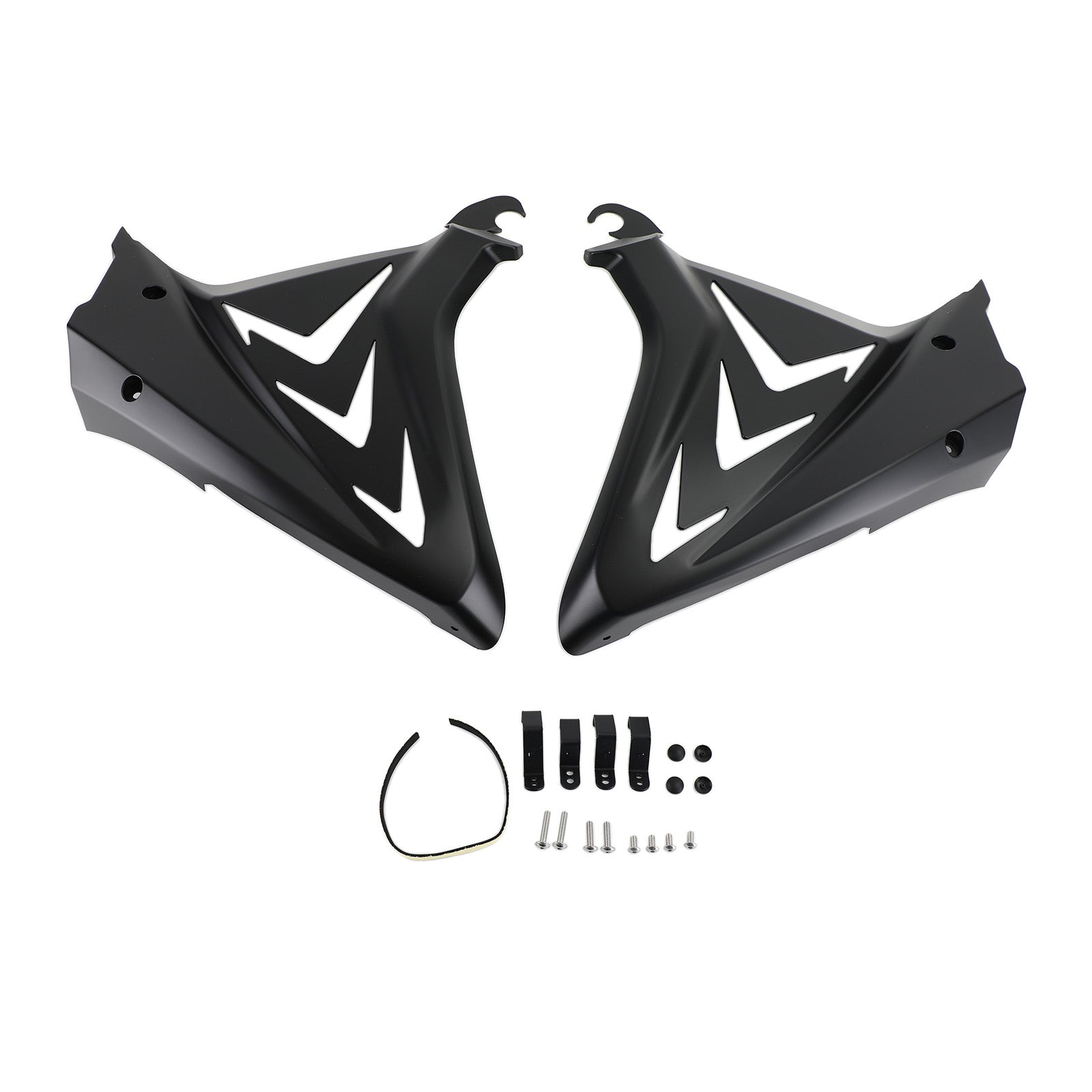 Pannelli di copertura del telaio laterale Carene Cappe per Honda CBR650R 2019-2021 Generico