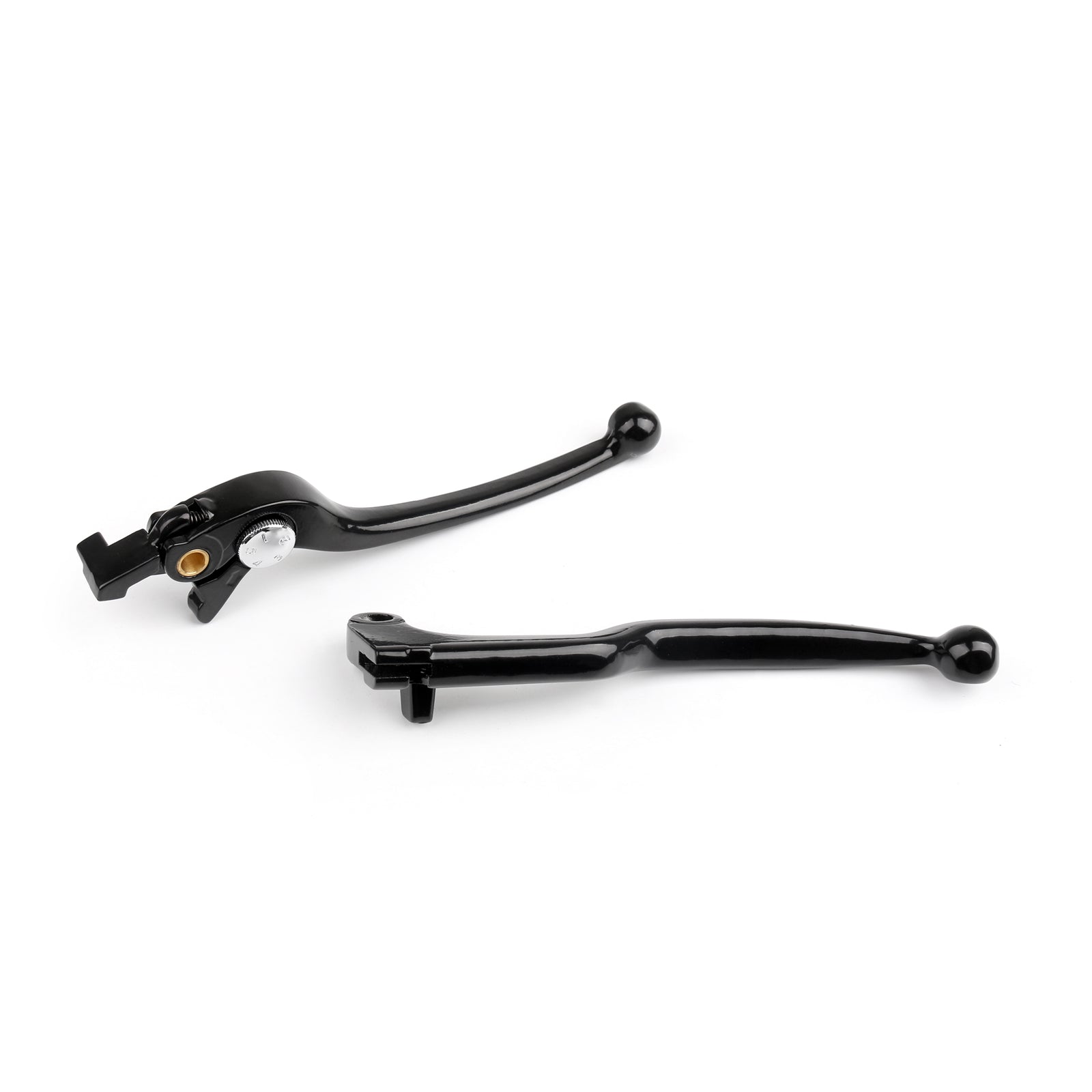 99-04 Yamaha YZF R6 R1 FZ1 Brake Clutch Levers Black