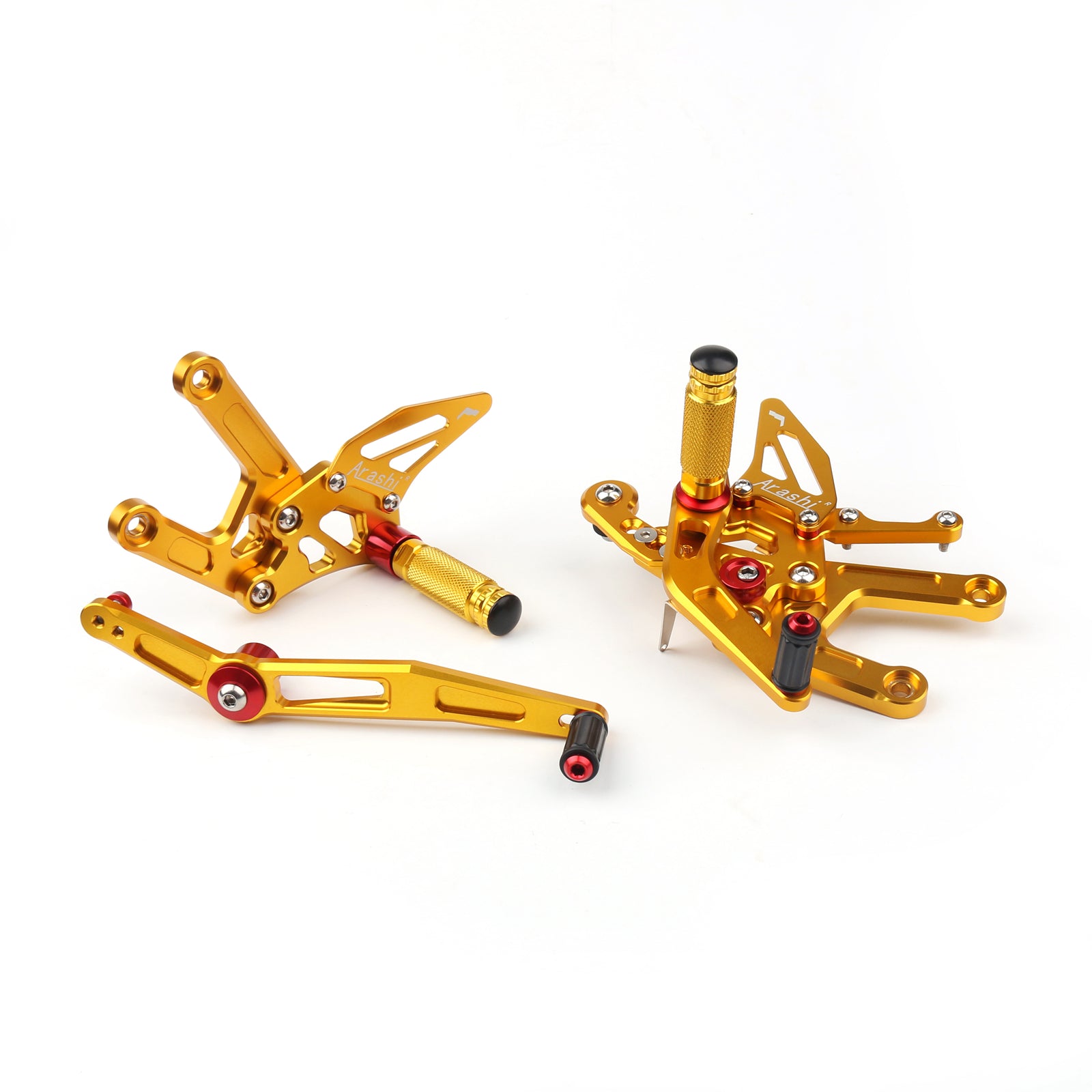 Motorcycle Adjustable Rearset Rearsets Foot Pegs For Yamaha Yzf R6 2020