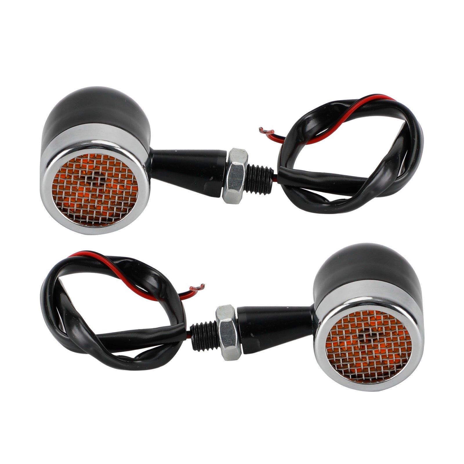 Universal 10MM Motorrad LED Blinker Anzeigelampe Bremslicht 12V M10