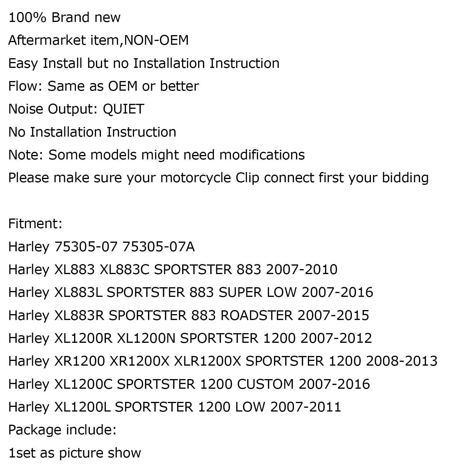 Fuel Pump For Harley XL883 L XL883C SPORTSTER SUPER LOW XR1200 XL1200C CUSTOM