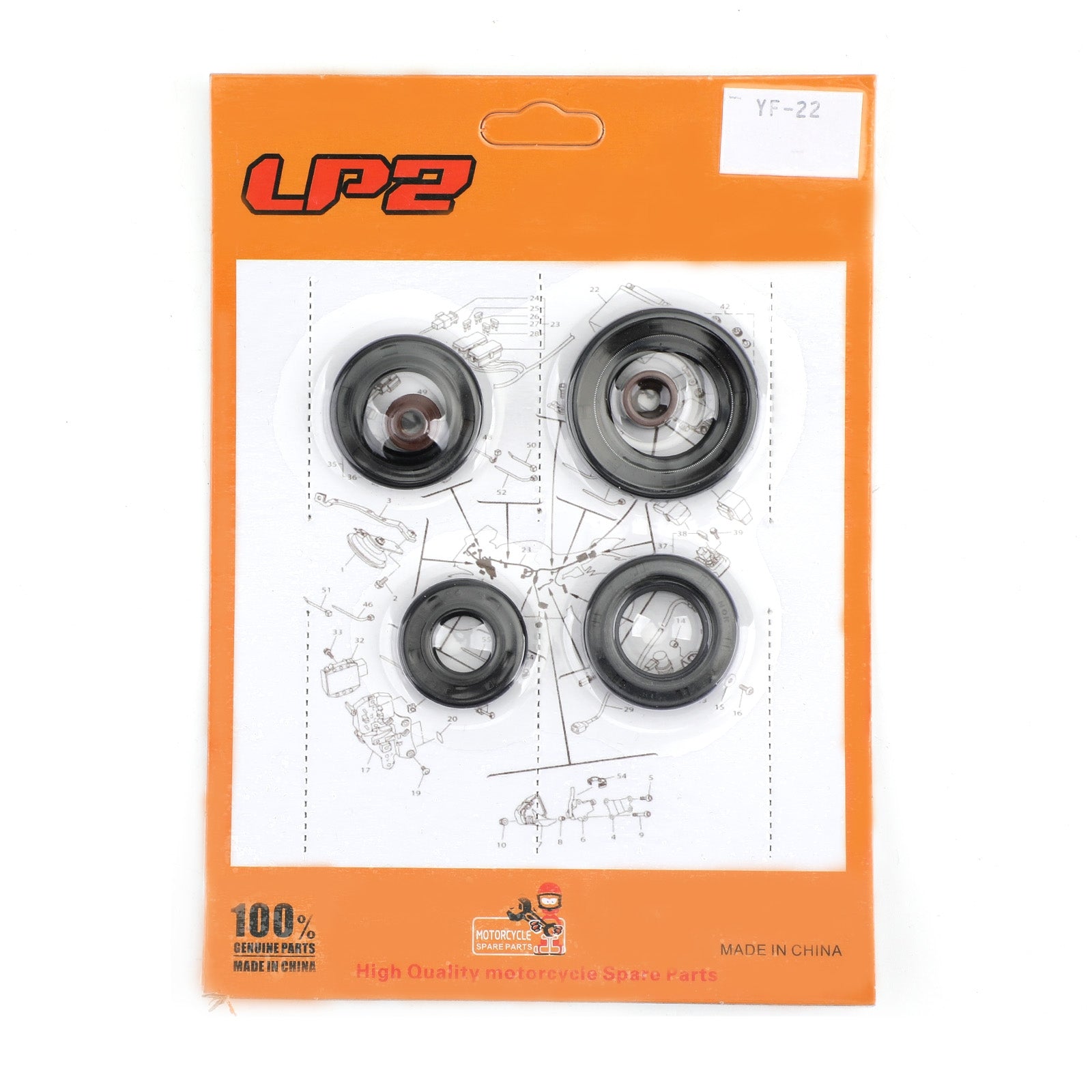 Juego de sellos de aceite de motor, 6 uds., sellos para Honda CRF100F XR100 XR100R XL100S 79-16