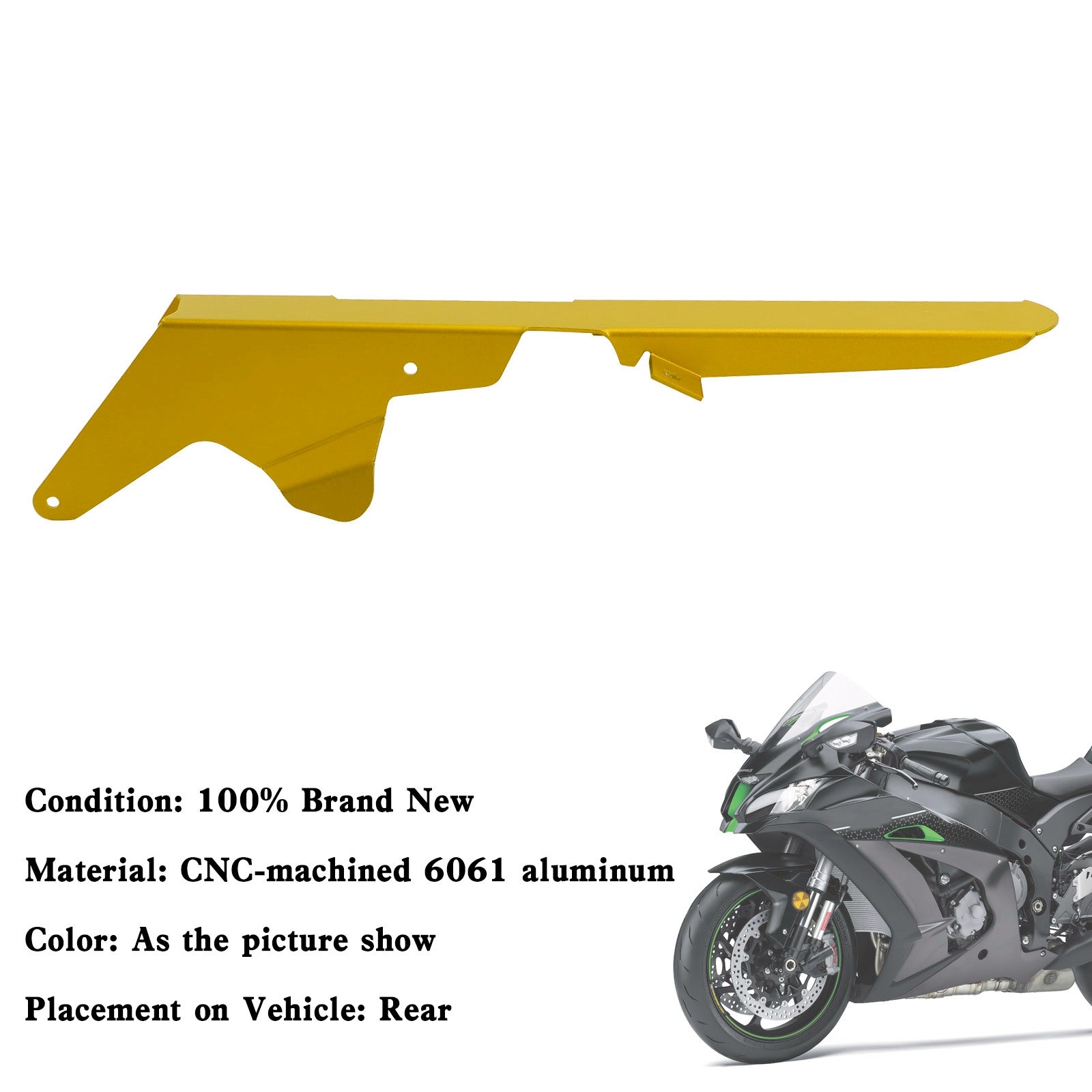 Kettenrad-Kettenschutz-Schutzabdeckung für KAWASAKI ZX-10R 2011–2018