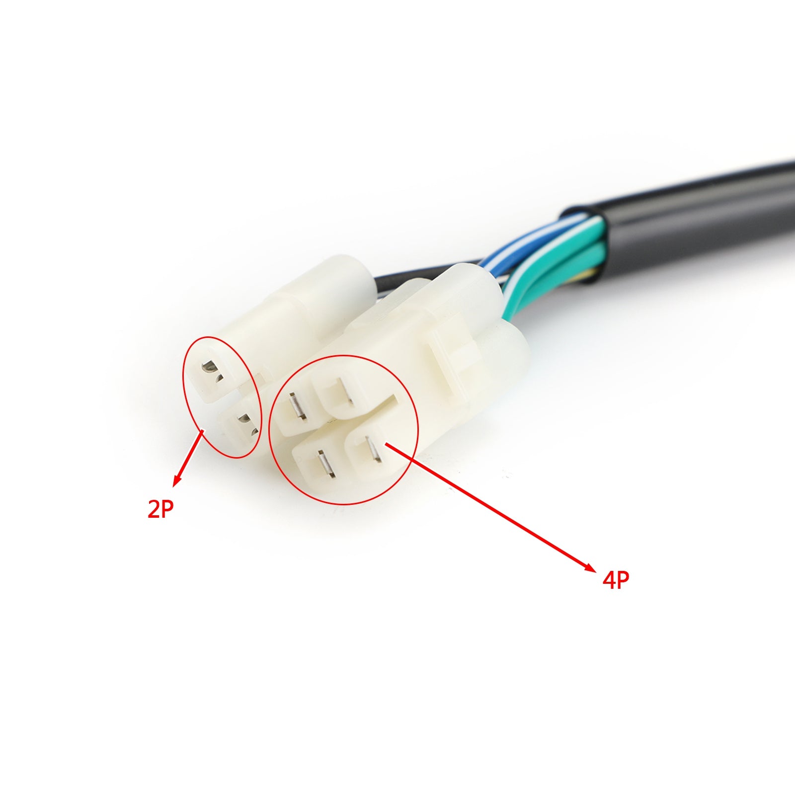 CDI-Kabel-Kabelbaum-Stecker für Gy6 4-Takt 50 cc 150 cc Roller Moped ATV Go Kart