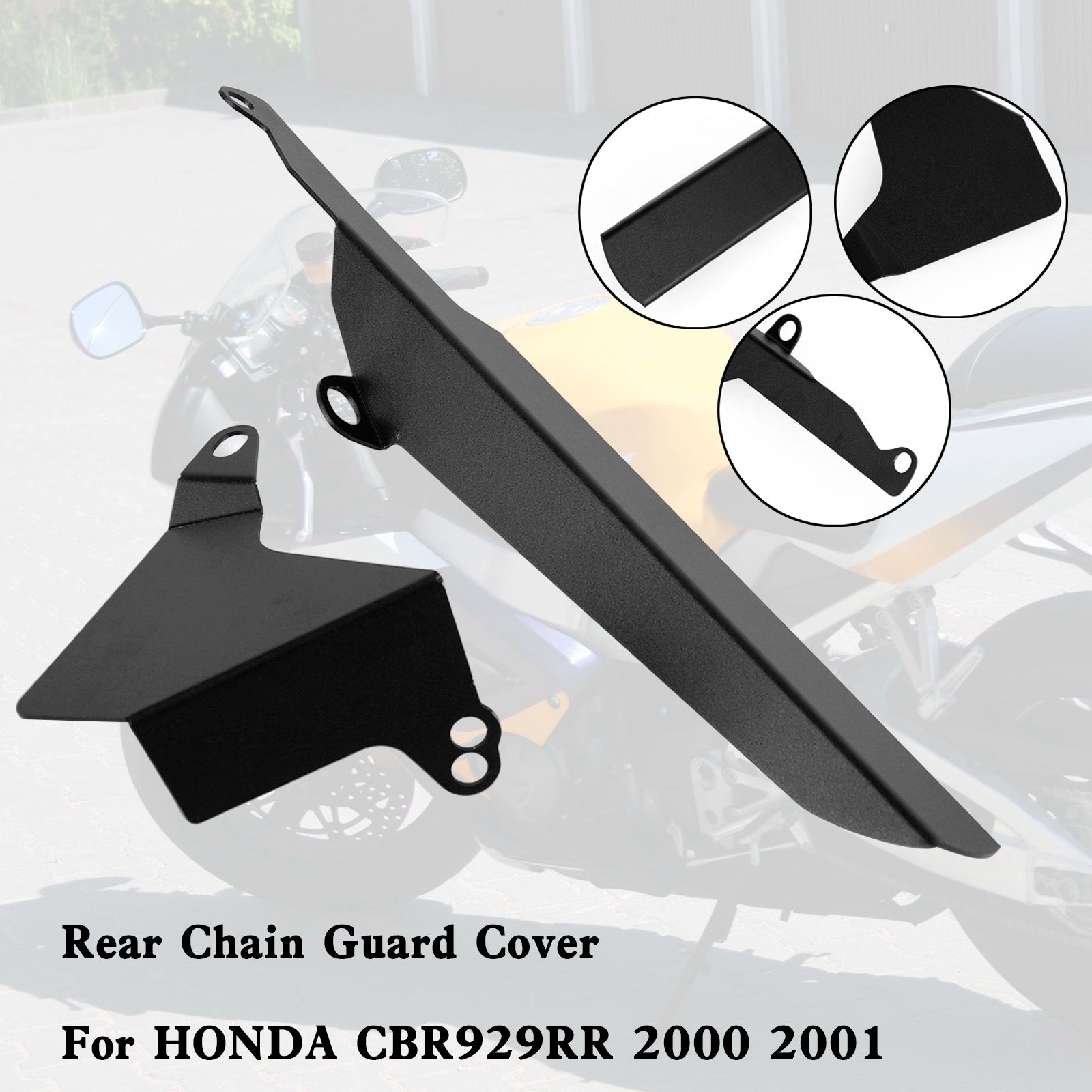 Couvercle de protection de chaîne de pignon arrière, pour Honda CBR929RR 2000 – 2001