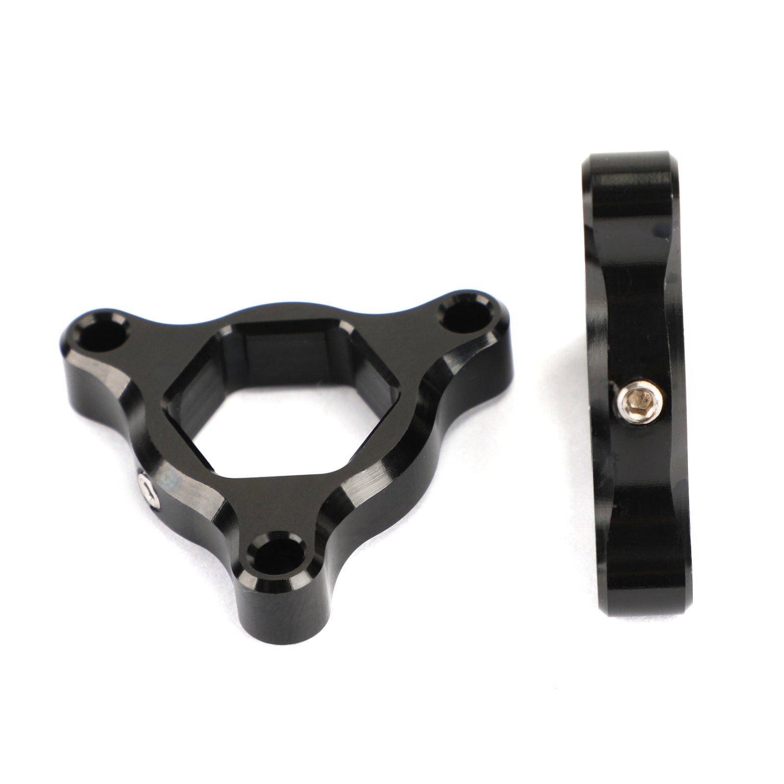 Aluminum Fork Preload Adjusters Fit For Triumph Daytona 675R 11-12 Yamaha YZF750 93-96 Suzuki TL1000S 97-01 Black