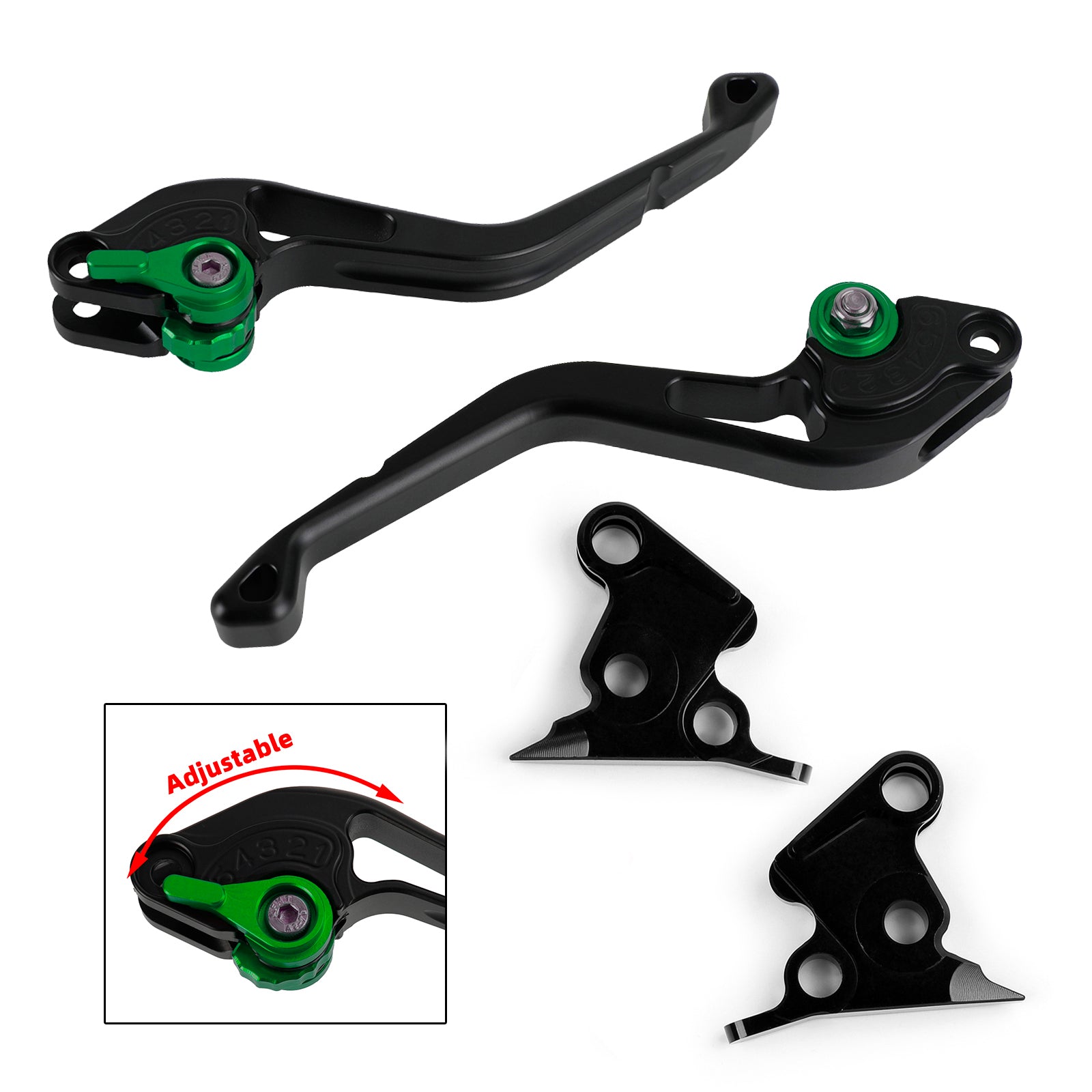 Nouveau levier de frein d'embrayage court adapté pour Ducati 996/998/B/S/R M900/M1000 MTS1100