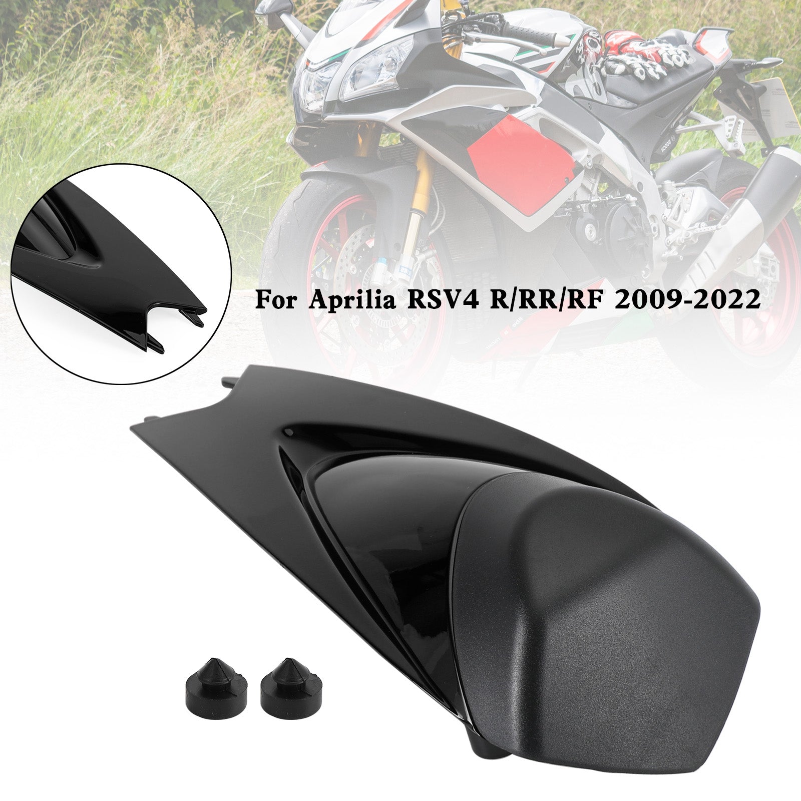 Cubierta de asiento trasero carenado para Aprilia RS125 RS4 RSV4 1000 2009-2022